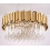 Lampa Sufitowa kryształowa złota Toolight (OSW-08913)