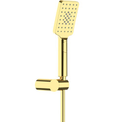 Zestaw prysznicowy punktowy Alpinia złoty Deante (NGA Z41K)