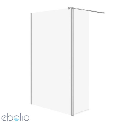 Kabina prysznicowa 120x30x200 Mille Walk-in chrom Cersanit (S601-179)