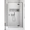 Kabina prysznicowa 90x75 Essenza KDJ Black Radaway (1385044-54-01R + 1384049-01-01)