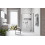 Kabina prysznicowa 80x120 Essenza KDJ Black Radaway (1385043-54-01R + 1384054-01-01)