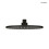 Deszczownica 22 cm okrągła czarny mat Atran Oltens (37004300)