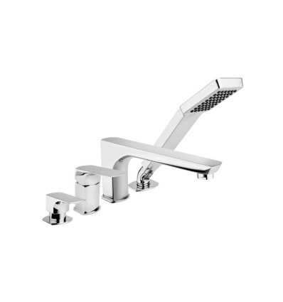 Bateria wannowa 4-otworowa Mokait Chrom KFA Armatura (5535-210-00)
