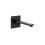 Wylot wannowy podtynkowy Mokait Black KFA Armatura (836-002-81)