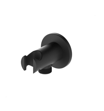 Podtynkowy okrągły uchwyt punktowy Black KFA Armatura (845-053-81)