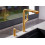 Bateria kuchenna z wyciąganą wylewką Duero Design Gold KFA Armatura (6623-220-31)