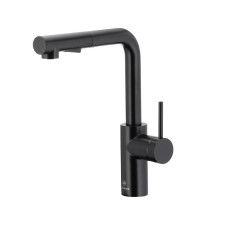 Bateria kuchenna z wyciąganą wylewką Duero Basic Black KFA Armatura (6623-110-81)
