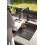 Bateria kuchenna z wyciąganą wylewką Duero Basic Black KFA Armatura (6623-110-81)