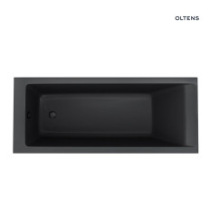 Wanna prostokątna 160x70 akrylowa czarny mat Langfoss Oltens (10003300)