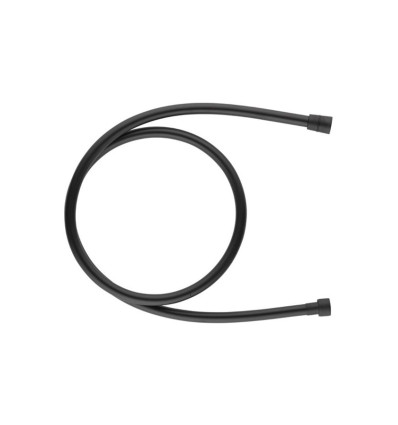 Wąż natryskowy stożkowy tworzywowy Black L1500 mm KFA Armatura (843-103-81-BL)