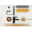 Uchwyt na papier toaletowy Black KFA Armatura (864-022-81)