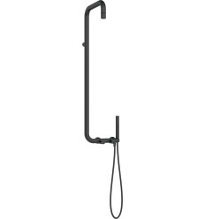 Deszczownica z baterią prysznicową czarny mat Silia Deante (NQS N4XM)
