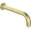 Wylewka prysznicowa ścienna - 380 mm złoto szczotkowane Silia Deante (NQS R41K)