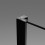 Kabina przyścienna 100x100 Essenza KDJ+S Black Radaway (1385022-54-01R + 1384052-01-01 + 1384052-01-01)