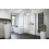 Kabina przyścienna 100x70 Essenza KDJ+S Black Radaway (1385022-54-01L + 1384048-01-01 + 1384048-01-01)