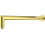 Wylewka prysznicowa ścienna - 400mm Cascada złota Deante (NAC Z45K)