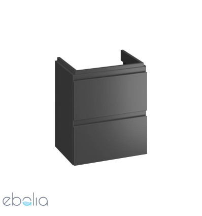Szafka pod umywalkę 50 antracyt Moduo Slim Cersanit (S590-075-DSM)