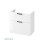 Zestaw szafka z koszem i umywalką 140 biała CITY Cersanit (S584-018-DSM + S584-026 + K116-042 + S599-0156 + 3x S584-033)