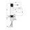 Zestaw armatury chrom Mille Vibe Cersanit (S952-004)