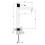 Zestaw armatury chrom Mille Vibe Cersanit (S952-004)