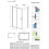 Kabina prysznicowa 100x80 Alienta DWJ+S Radaway (10260100-01-01 + 10270080-01-01)