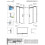 Kabina prysznicowa Walk-in 100 lewa Espera Pro Radaway (10090100-01-01L + 10094100-01-01L)