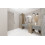 Kabina prysznicowa Walk-in 100 lewa Espera Pro Radaway (10090100-01-01L + 10094100-01-01L)