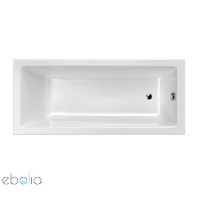 Wanna prostokątna 120x70 Wave Slim Excellent (WAEX.WAV12WHS)