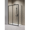 Kabina prysznicowa 100x70 Premium Pro Black KDJ Radaway (1015100-54-01L + 1016070-54-01)