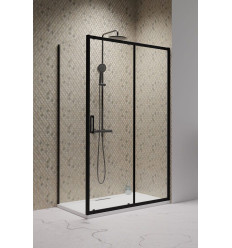 Kabina prysznicowa 120x90 Premium Pro Black KDJ Radaway (1015120-54-01R + 1016090-54-01)