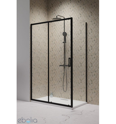 Kabina prysznicowa 100x70 Premium Pro Black KDJ Radaway (1015100-54-01L + 1016070-54-01)