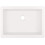 Umywalka granitowa podwieszana/wpuszczana 50x35 Correo alabaster Deante (CQR AU5U)