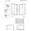 Drzwi prysznicowe 100 Lewe Premium Pro DWJ Radaway (1014100-01-01L)
