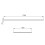 Blat marmurowy 100/46/1,5 anthracite mat Elita (RE051000016010)