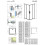 Kabina prysznicowa 70x70 Idea White KDD Radaway (387065-04-01L + 387065-04-01R)