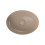 Umywalka nablatowa 50x38 Larga elipsa brązowy mat Cersanit (K677-052)