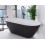 Wanna wolnostojąca 160x68 Moya Black&White Besco (WMD-160-MBW)