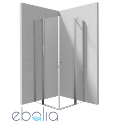 Kabina kwadratowa 80x80 Kerria Plus Deante (KTSU042P + KTSU042P)
