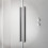 Parawan nawannowy 140 Furo Brushed Nickel PND II Radaway (10109738-91-01L + 10112694-01-01)
