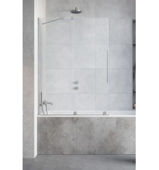 Parawan nawannowy 170 Furo Brushed Nickel PND II Radaway (10109888-91-01L + 10112844-01-01)