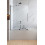 Parawan nawannowy 100 Furo Brushed GunMetal PND II Radaway (10109538-92-01L + 10112494-01-01)