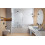 Parawan nawannowy 140 Furo Brushed GunMetal PND II Radaway (10109738-92-01L + 10112694-01-01)