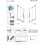 Parawan nawannowy 100 Furo SL PND II Radaway (10309538-01-01L + 10112494-01-01)