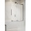 Parawan nawannowy 100 Furo SL Black PND II Radaway (10309538-54-01L + 10112494-01-01)