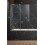 Parawan nawannowy 100 Furo SL Brushed Gold PND II Radaway (10309538-99-01L + 10112494-01-01)