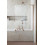 Parawan nawannowy 100 Furo SL Brushed Copper PND II Radaway (10309538-93-01L + 10112494-01-01)