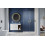 Kabina prysznicowa 80 Furo Walk-in Brushed Gold Radaway (10106438-99-01L + 10110394-01-01)