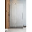 Kabina prysznicowa 80 Furo Walk-in Brushed GunMetal Radaway (10106438-92-01L + 10110394-01-01)