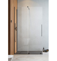 Kabina prysznicowa 160 Furo Walk-in Brushed GunMetal Radaway (10106838-92-01L + 10110794-01-01)