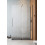 Kabina prysznicowa 80 Furo Walk-in Brushed GunMetal Radaway (10106438-92-01L + 10110394-01-01)